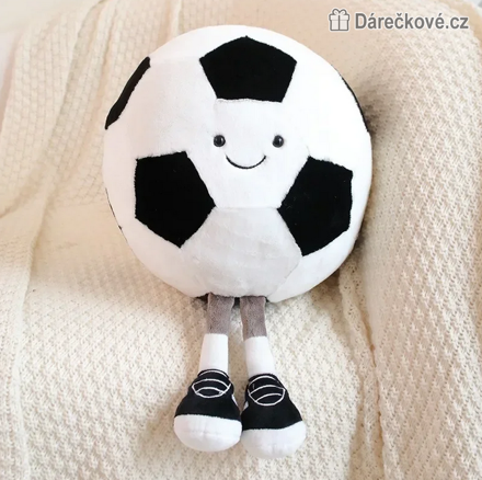 Plyšový míč Football a Basketbal 20–25 cm | Plyšový sportovní míč pro děti