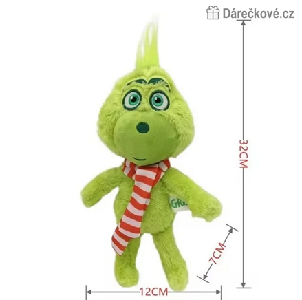 Plyšáci z pohádky Grinch | Vánoční plyšové postavičky Grinch