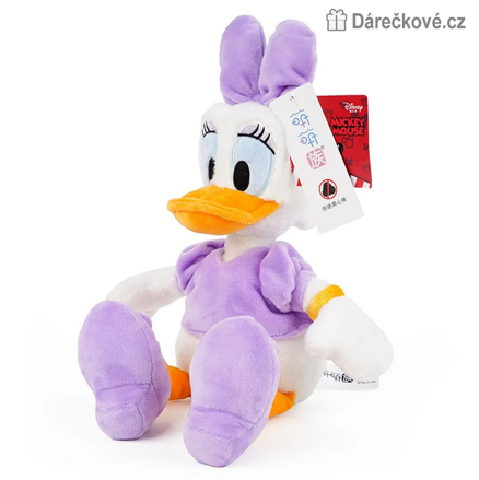 Plyšová hračka Daisy Duck 28 cm | Disney plyšák pro děti