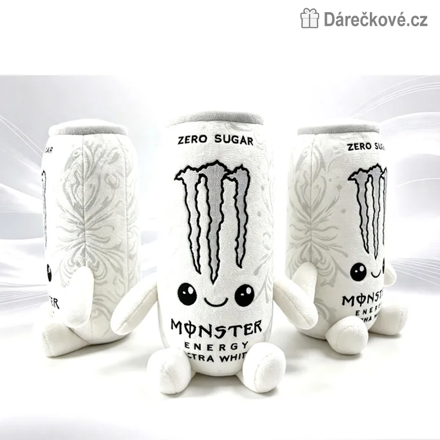 Plyšová plechovka Monster Energy 22 cm | Plyšák Monster Energy