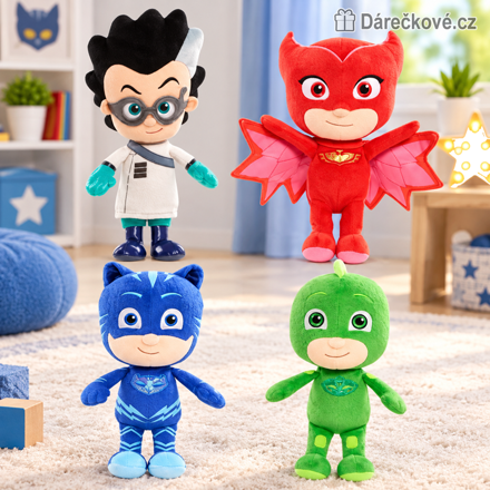 Plyšové postavičky Pyžamasky | PJ Masks plyšáci 4 ks