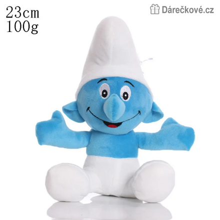 Plyšáci Šmoulové 21 cm | Pohádkové plyšové hračky Les Schtroumpfs