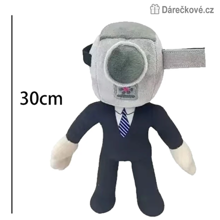 Skibidi Toilet plyšové hračky, 15 typů