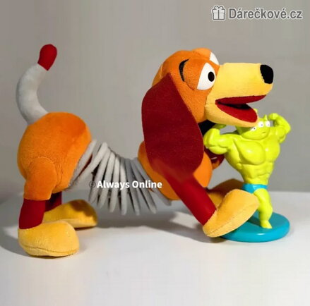 Toy Story Slinky pes 45 cm | Plyšový pejsek z Příběhu hraček