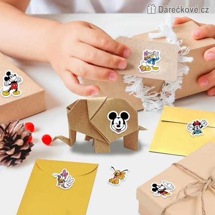 500 ks samolepek Mickey Mouse | Samolepky v roli