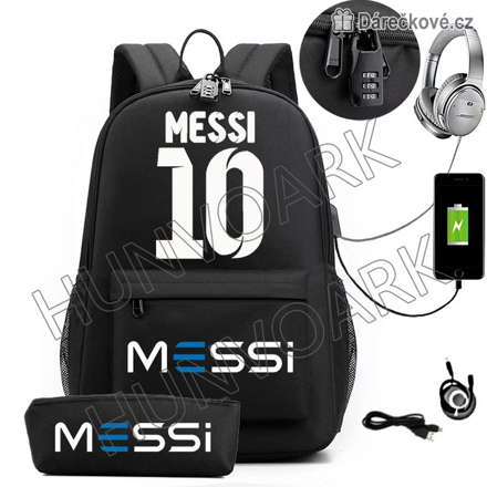 Messi dětský batoh a penál Typ 4 | Školní set Lionel Messi