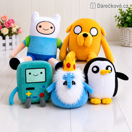 Plyšák Finn a Jake Čas na dobrodružství 20–25 cm | Adventure Time