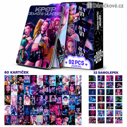 Kartičky K-pop Lovkyně démonů Demon Hunters 92 ks | kartičky a samolepky