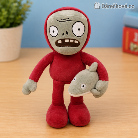 Plyšový zombík Plants vs. Zombies 30 cm | Plyšák Zombie z oblíbené hry