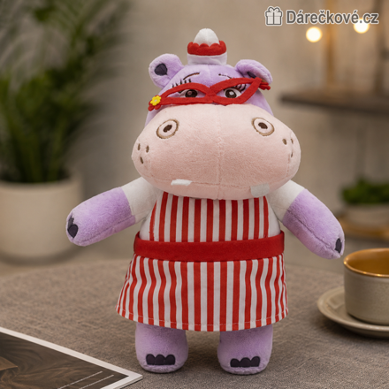Plyšový hroch Hallie Doktorka Plyšáková 30 cm | Doc McStuffins plyšák