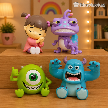 Figurky Příšerky s.r.o. Monsters University | Pohádkové figurky 4 ks