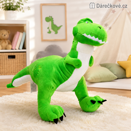 Toy Story plyšový dinosaurus Rex 40 cm | Plyšák Rex z pohádky Toy Story