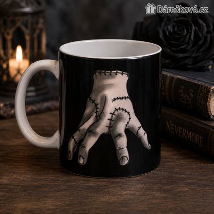 Hrneček Wednesday 350 ml | Stylový hrnek Wednesday Addams 4 druhy