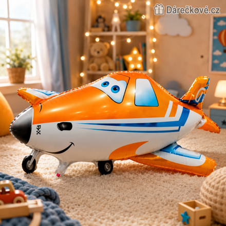 3x Fóliový balónek Letadla Dusty 83 × 47 cm | Disney Planes balón