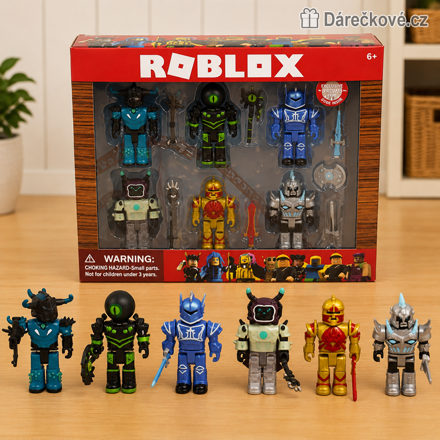 Figurky Roblox 6 ks 6–9 cm | Akční figurky ze hry Roblox