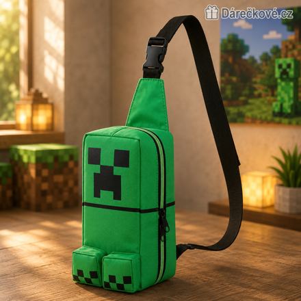 Taška přes rameno Minecraft | Dětská taška Minecraft přes rameno