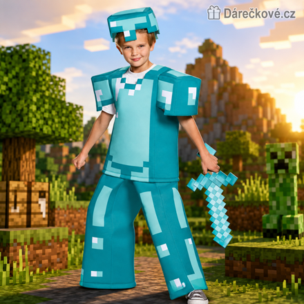 Karnevalový kostým Minecraft, typ 2
