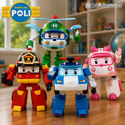 Robocar Poli - Transformace 4x  