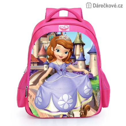 Dětský batoh (batůžek) princezna Sofie (Sofia), 5 druhů