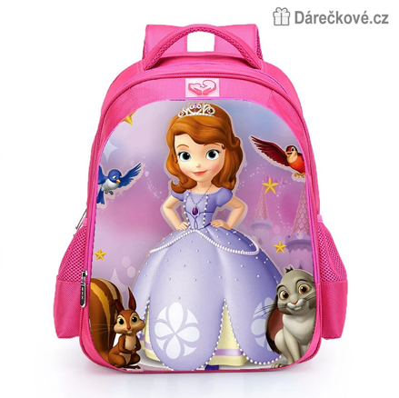 Dětský batoh (batůžek) princezna Sofie (Sofia), 5 druhů