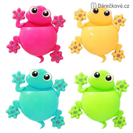 Držák na zubní kartáček ještěrka 19 cm | Dětský držák na kartáčky do koupelny