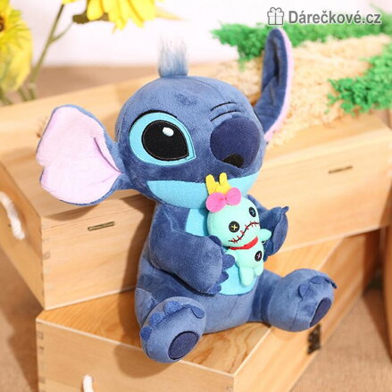 Plyšový Stitch 25 cm | Plyšák Lilo a Stitch modrý nebo růžový