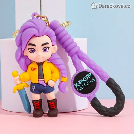 Klíčenka PKPop Demon Hunters | K-pop Lovkyně démonů 12 typů