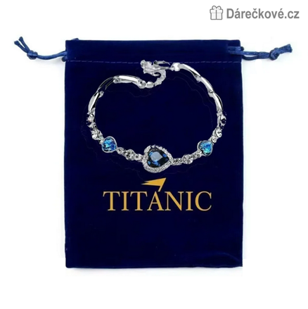 Náramek Titanic Heart of the Ocean | Romantický šperk Titanic