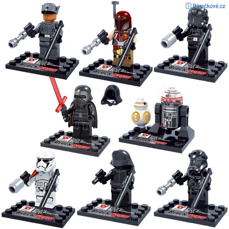 Star Wars Figurky Kompatibilni S Lego 8ks Hracky Hvezdne Valky