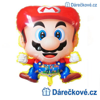 Foliový balónek Super Mario