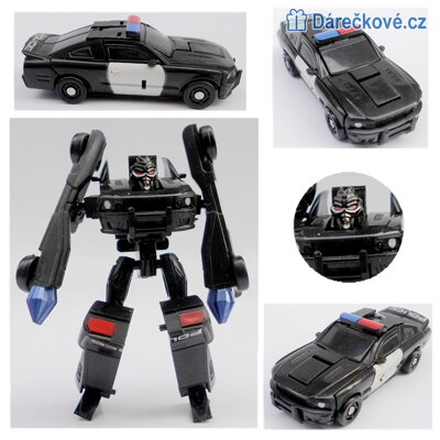 Transformers - změna policejního auta na robota