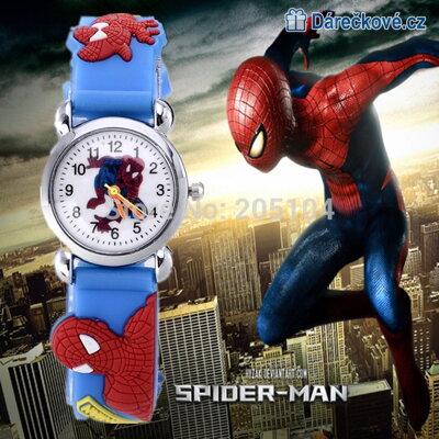 Dětské náramkové hodinky Spiderman pro každého kluka