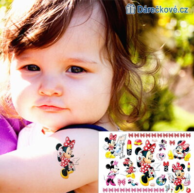Dočasné tetování pro děti Minnie 
