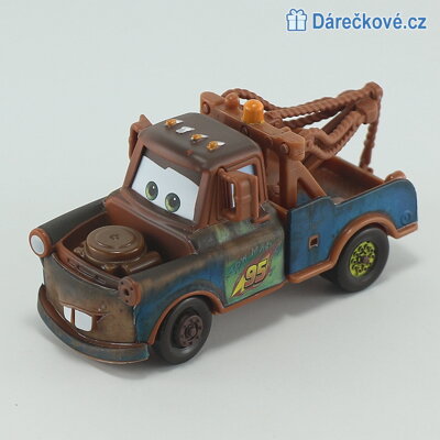 Burák - kovové autíčko 1:55, Disney Pixar Cars (auta)