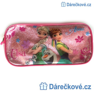Penál do školy s motovem Ledové království (Elza a Anna, Frozen) 