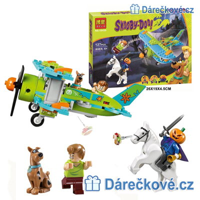 Scooby Doo v letadle, 127 ks, kompatibilní s Lego