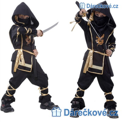Karnevalový kostým Ninja s kápí