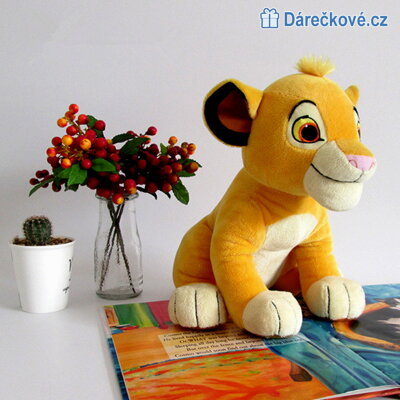 Plyšový lvíček Simba z pohádky Lví král