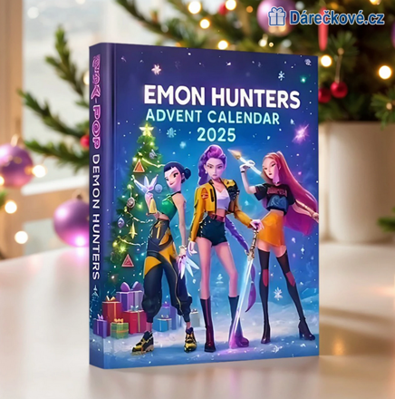 Adventní kalendář s figurkami K-pop: Lovkyně démonů (Demon Hunters)