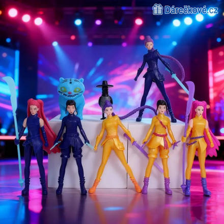 Figurky K-pop: Lovkyně démonů (Demon Hunters), 8ks