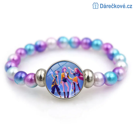 Náramek na ruku K-pop: Lovkyně démonů (Demon Hunters), typ 2