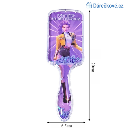 Hřeben na vlasy K-pop: Lovkyně démonů (Demon Hunters)