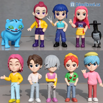 Figurky K-pop: Lovkyně démonů (Demon Hunters), 10ks