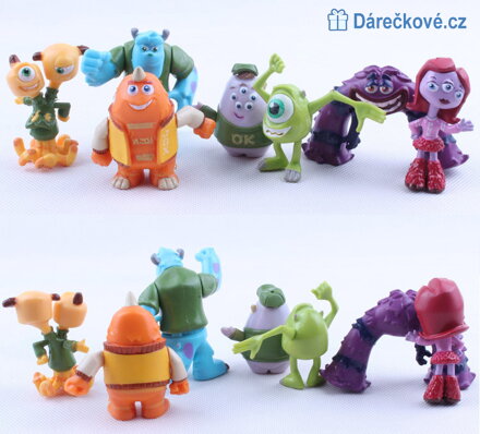 Figurky Příšerek s.r.o. 12 kusů (Monsters University)