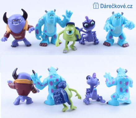 Figurky Příšerek s.r.o. 12 kusů (Monsters University)