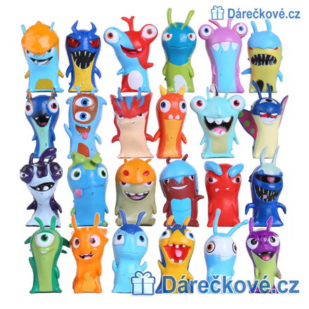 24 plastových figurek příšerek, vel. 5cm