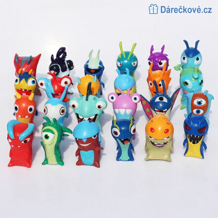 24 plastových figurek příšerek, vel. 5cm
