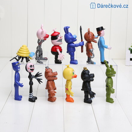 Figurky ze hry Five Nights at Freddy's, 12 ks