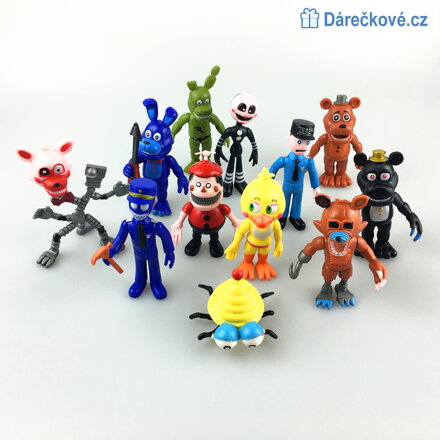 Figurky ze hry Five Nights at Freddy's, 12 ks