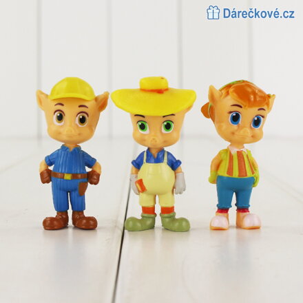 Figurky z pohádky Zlatovláska a medvídek (Goldie & Bear), 9 ks Figurky z pohádky Zlatovláska a medvídek (Goldie & Bear), 9 ks